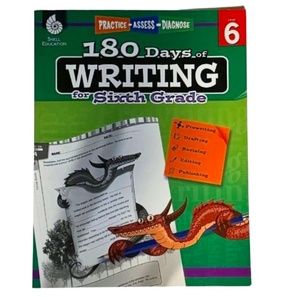 180 Days of Writing for 6th Grade w/Digital Resource CD Practice-Assess-Diagnose
